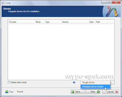 Integrasikan Driver ke Setup Windows XP