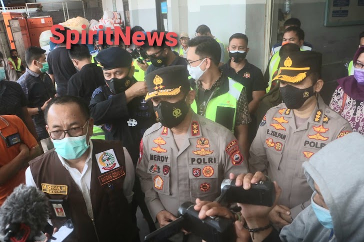 Kapolda Sulsel Pastikan Keamanan Distribusi Vaksin Sinovac, Di Terminal Kargo Bandara Sultan Hasanuddin