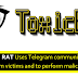 ToxicEye RAT usa telegrama para roubar dados de vítimas e realizar atividades maliciosas