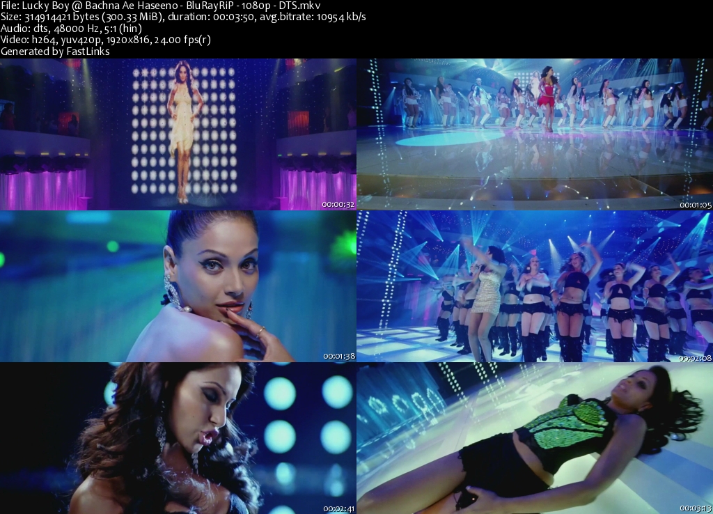 Bachna Ae Haseeno (2008) - BluRay - 1080p - 6CH DTS - All 
