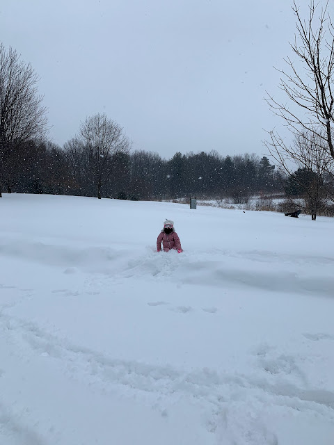 Ruple Farms - girls in winter