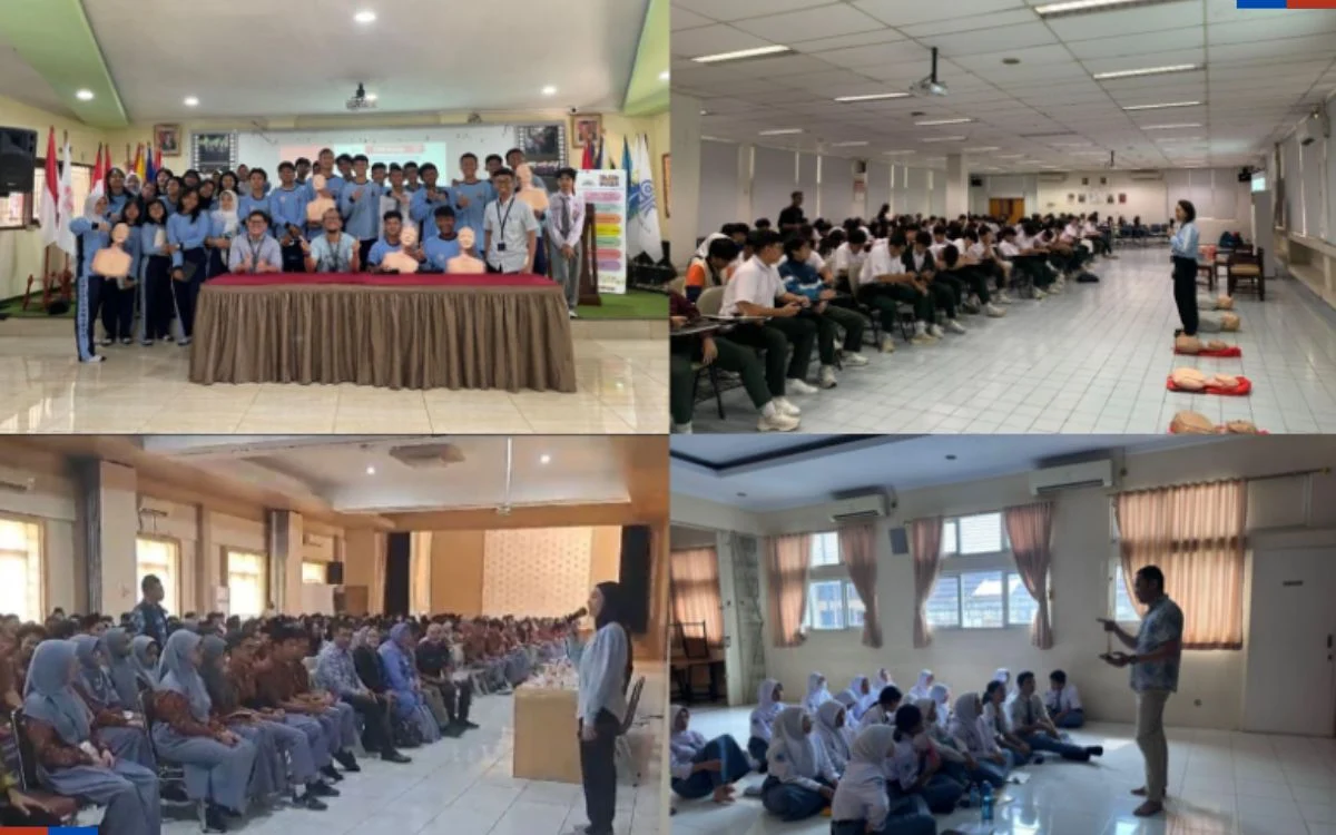 Pelatihan Bantuan Hidup Dasar untuk Siswa SMA