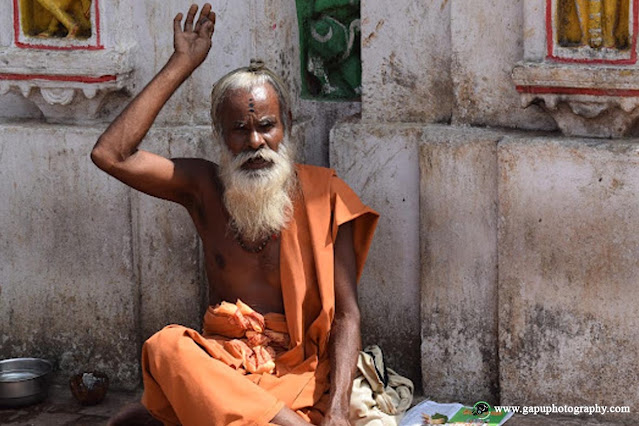 One Saint at Akhandalamani Temple