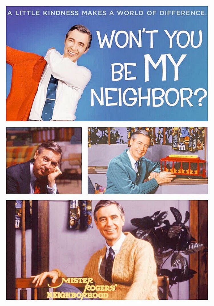 A Vintage Nerd, Vintage Blog, Mr Rogers Neighborhood, Classic TV, PBS Children's Programming, Retro Fashion Blog, Angelika Movie Theater, Mr Rogers Documentary