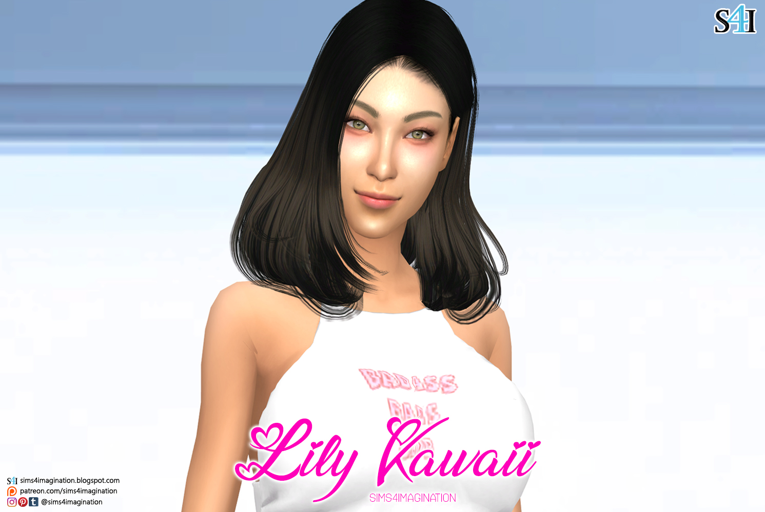 Sims 4 CAS: Lily kawaii