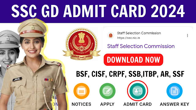 SSC GD Admit Card 2024