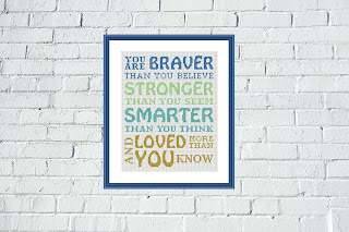 Christopher Robin quote Motivation nursery cross stitch - Tango Stitch