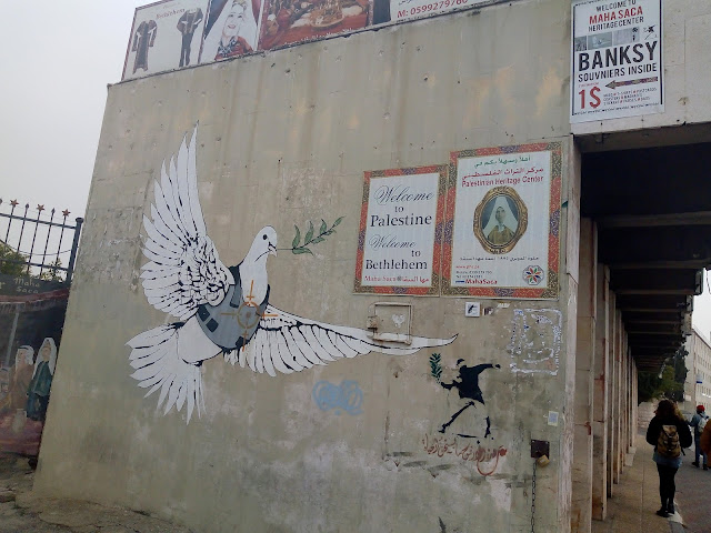 Armored Dove, banksy