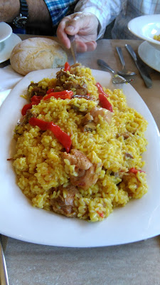 Un arroz de campeonato. Restaurante Rosales, Valle en Piloña. Grupo Ultramar Acuarelistas