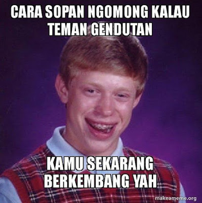 10 Meme Lucu 'Cara Sopan Bilang Gendut' Ini Bikin Nyengir Sendiri