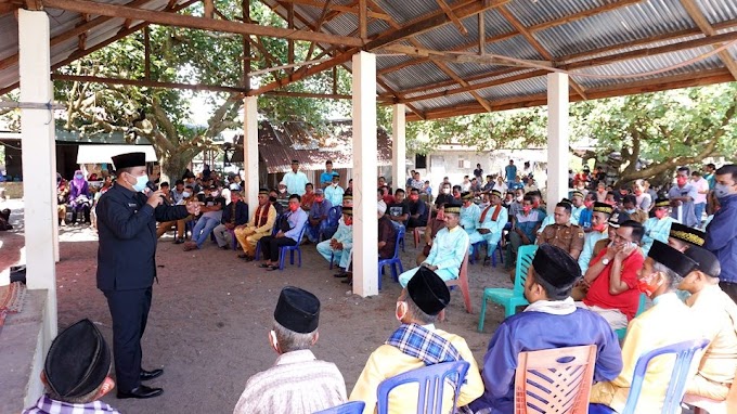 Pertama Kali Dilaksanakan, Plt.Walikota Pariaman Hadiri Kegiatan Do’a Tolak Bala Desa Taluak