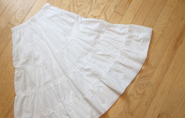 how to sew skirt 