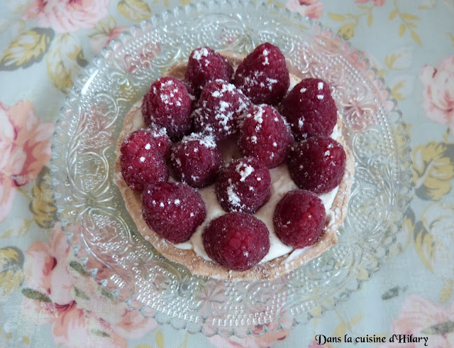 Tartelettes aux framboises et mascarpone