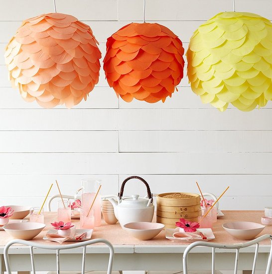 DIY Tissue Paper Lanterns