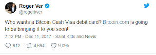 Bitcoin.com выпускает дебетовую карту Visa
