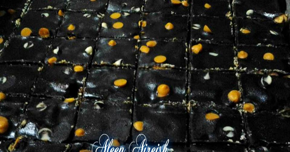 Dapur Chomey Aleen Aireish: KEK BATIK JEJARI COKLAT LARVA