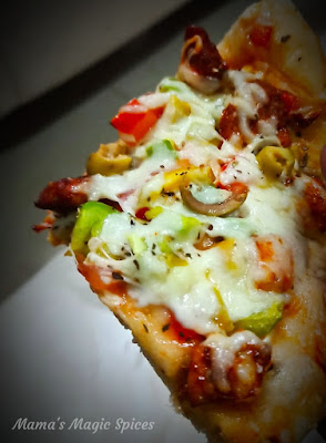 CHEESY CHICKEN PIZZA RECIPE | BEST - EVER