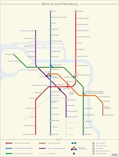 Le métro de Saint Pétersbourg
