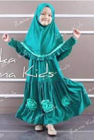 Model Busana Muslim Gamis Syar'i Anak Perempuan Terbaru