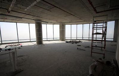 Burj Dubai: First Look Inside