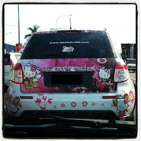 Kereta Semangat 'Hello Kitty'