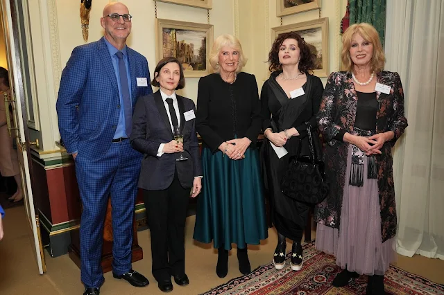 Vicki Perrin, Val McDermid, Susie Dent, Gyles Brandreth, Donna Tartt, Helena Bonham Carter and Dame Joanna Lumley