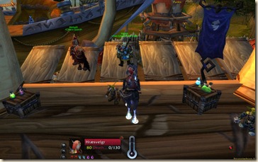 Zeppelin dock in World of Warcraft 