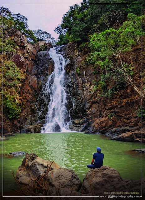Uski Waterfall snap shared by Dr.Chandra Sekhar Khuntia