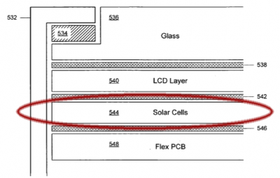 new solar patent on iPhone 2