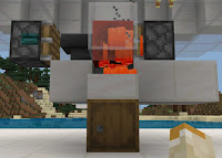 Attack with Redstone Block