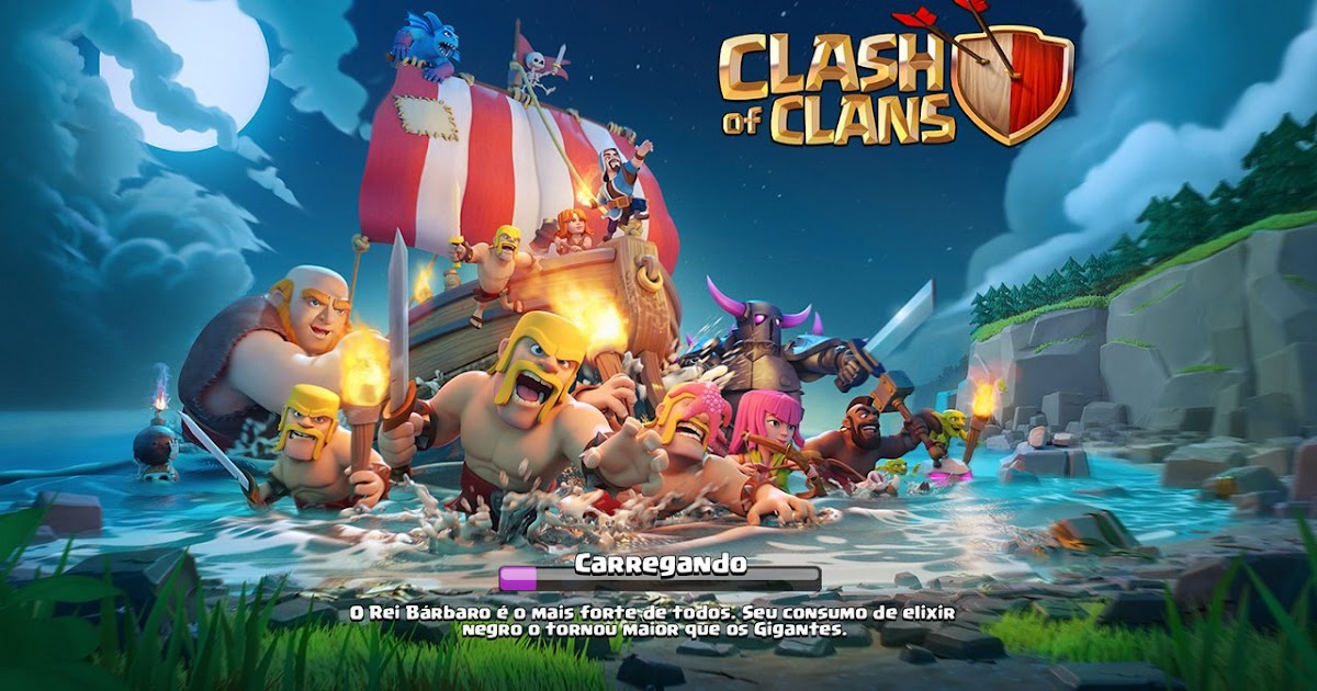 Clash Of Clans v10.332.4 MOD APK – Gemas e Dinheiro Infinito