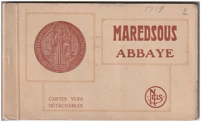 Carnet, Maredsous, Abbaye, éditions Nels