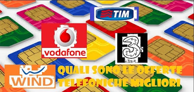 Quali sono le offerte telefoniche migliori: TIM Vodafone Tre Wind