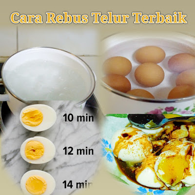 Cara Rebus Telur Terbaik Dan Pasti Jadi