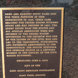 plaque at Historic Old Courthouse in St. Louis photo by mbgphoto