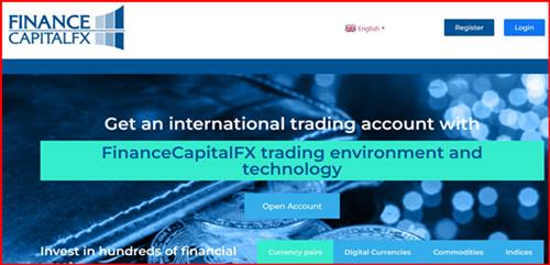 [Мошенники] financecapitalfx.com – Отзывы, развод, лохотрон! Мошенническая компания FinanceCapitalFX