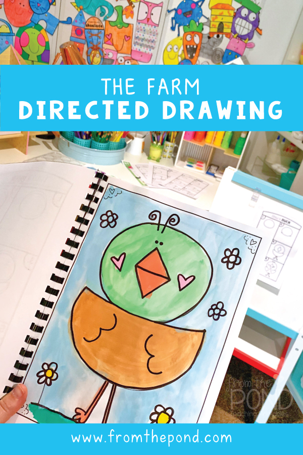 Duck Directed Drawing Art Projects For Kids