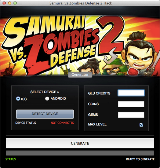 Download HACKS for old and new Games: Download Samurai vs 