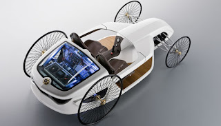 Modern Design F-Cell Roadster Hybrid Mercedes-Benz Concept Car