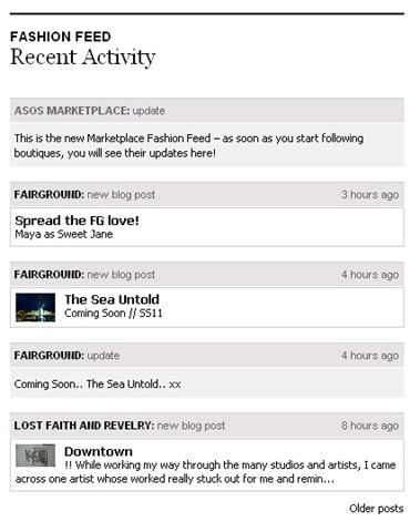 fashion feed