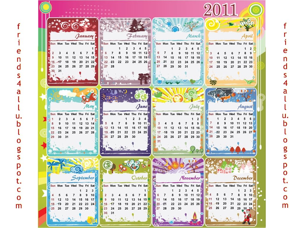 New Year 2011 Calendars