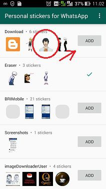 bikin stiker whatsapp keren