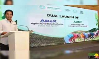Telangana launched India’s 1st Agricultural Data Exchange platform