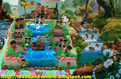 Upin  Ipin on Cakes   Kelas Masakan Dan Cake Decoration  Upin Ipin Cake For Afif