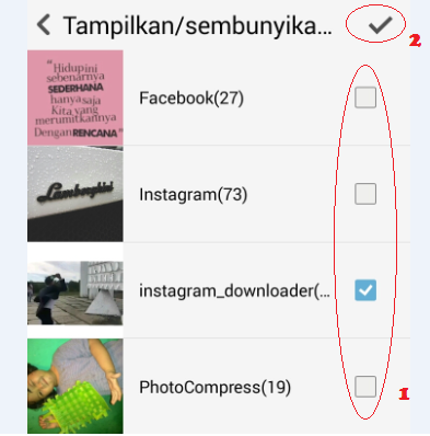 Tips Sembunyikan Album Foto pada Gallery Android