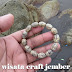 Gelang Biji PINANG Ukuran 8 mm By Kampung Wisata Craft 