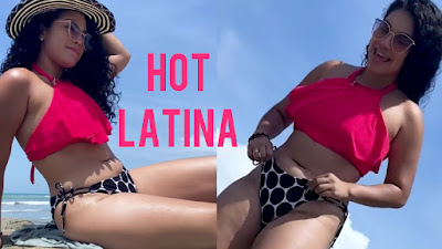 Latina hot images video beach bikini Sexy pose xxx
