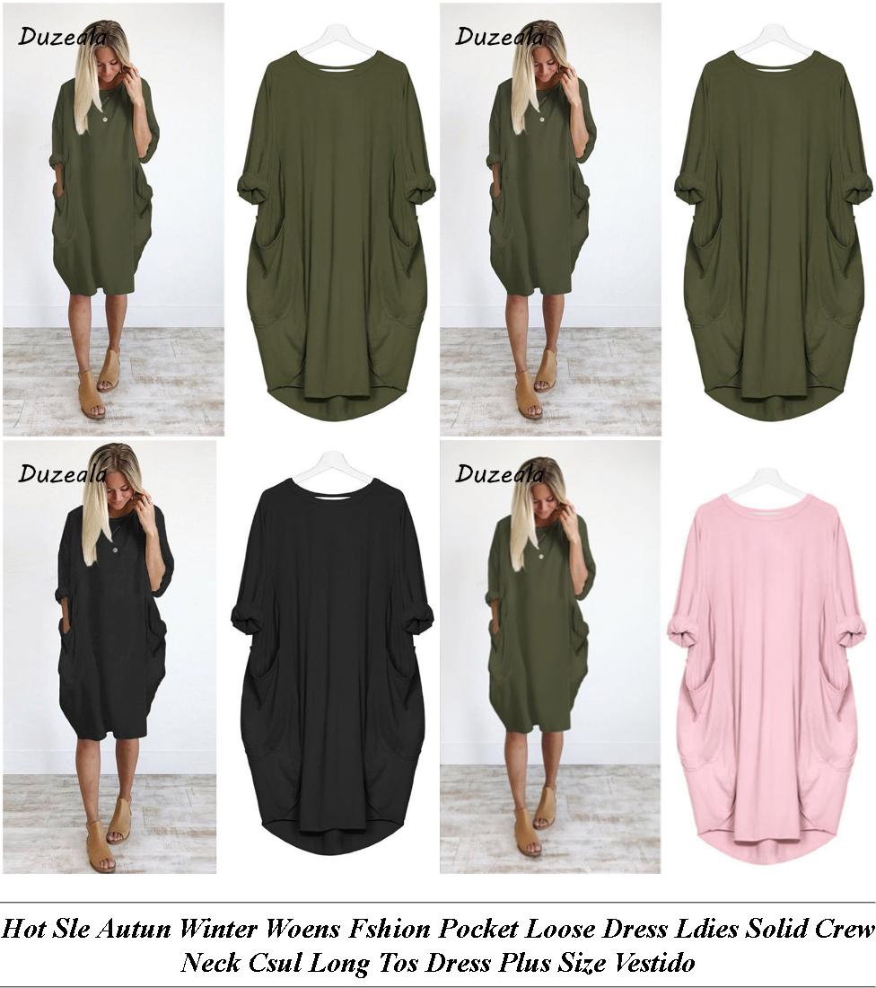 Beach Dresses For Women - Sale And Clearance - Long Sleeve Dress - Cheap Clothes Online Uk