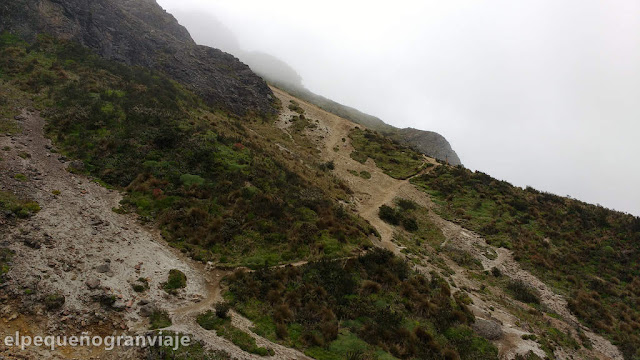 rucu pichincha, ruta, camino, inicio, arenal, acarreo, ascenso