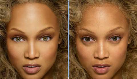 CELEBRITIES BEFORE AND AFTER PHOTOSHOP